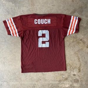 Y2k Cleveland Browns nfl champion official Tim Couch football throwback jersey.